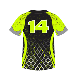 Uniformes de béisbol y sóftbol para jóvenes personalizados, camisetas de béisbol transpirables, ropa deportiva por sublimación, camiseta técnica impresa - Product Image 2