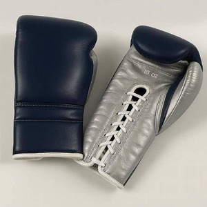 Gants de boxe personnalisés faits à la main en cuir véritable à 100 %, pour l'entraînement, le sparring et le combat, avec fermeture auto-agrippante OEM et équipement d'arts martiaux - Product Image 5