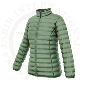 Productos de invierno Chaqueta acolchada suelta gruesa unisex para hombres y mujeres Impresión de logotipo personalizado - Product Image 4