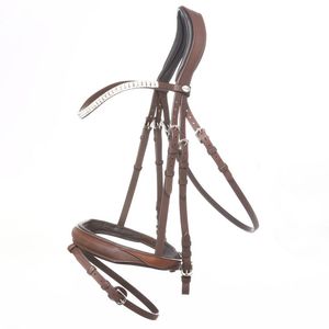 Everness Bridle Dressage Western Headstall Anatomique Anatomique Snaffle Hunter Saisonnier - Product Image 1