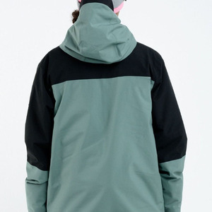 Dernières tendances : Veste coupe-vent unisexe pour l'hiver, logo/couleur personnalisés, couleur unie, confortable, haute qualité, imperméable, à capuche, style bomber - Product Image 4