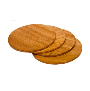 Vente chaude sous-verre en bois de la plus haute qualité 4 pièces artisanat taille personnalisée sous-verre en bois à bas prix - Product Image 3