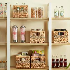 Paniers tissés décoratifs avec poignées intégrées, panier de rangement fait à la main, vente en gros, écologique, fabriqué au Vietnam - Product Image 6