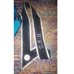 Collar Masónico del Rito Escocés, Bordado a Mano, con Trenza Dorada y Cinta Negra, de la más Alta Calidad, a Precios Bajos en 2026, con Logotipo - Product Image 5