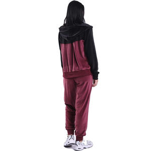 Ensemble 2 pièces personnalisé avec logo pour femme : sweat à capuche oversize et pantalon en molleton chaud en coton et polyester, taille plus - Product Image 1