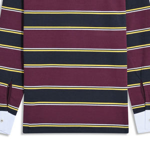 Polo de rugby pour homme 2026 en couleurs personnalisées, classique, manches longues, 100% coton, haute qualité, prix de gros - Product Image 5