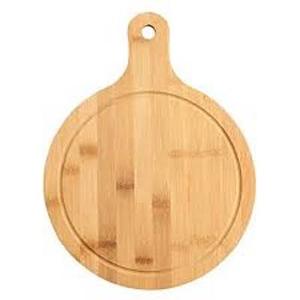 Planche à découper ronde en bois d'acacia massif, personnalisable, pour légumes, cuisine, maison, hôtel, restaurant - Product Image 4