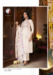 Premium Traditional <b>Salwar</b> <b>Kameez</b> with Muslin Kurti Bottom and Dupatta Available at Wholesale Rate for Casual Wear - Product Image 3