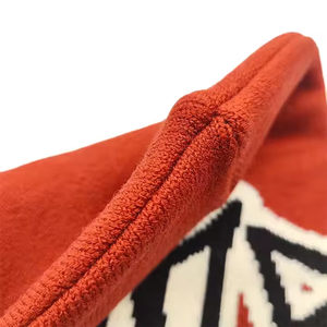 Gorro sin Visera de Diseño Jacquard Personalizado de Primera Calidad, 100% Acrílico, Estilo Y2K, Transpirable, Impermeable, Unisex, Ajustable, para Playa - Product Image 3