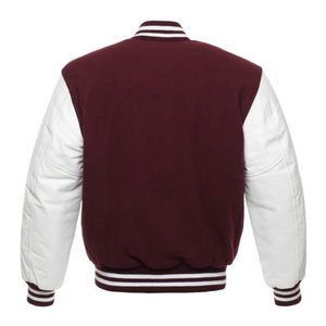 Veste Versity homme brodée sur mesure Offre Spéciale veste personnalisée décontractée veste universitaire en laine personnalisée - Product Image 2