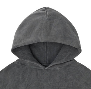 100% coton Originals hommes à manches longues à capuche hommes Vintage lavé sweats à capuche pour homme - Product Image 3