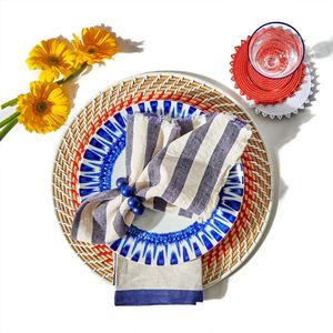 Thanksgiving Handwoven <b>Round</b> Bullseye Rattan <b>Placemat</b> Dining Table Set up Table Decoration <b>Round</b> Rattan <b>Placemat</b> Tablemats - Product Image 2