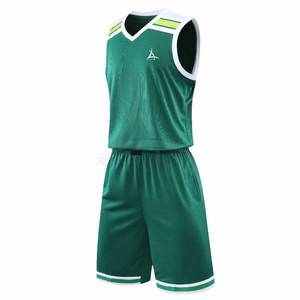Tenues de basket-ball professionnelles pour hommes, respirantes, grandes tailles, durables, 100% polyester, anti-froissement - Product Image 1