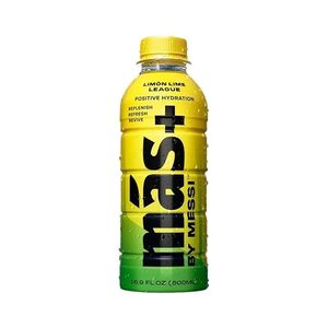 Bebida Deportiva Original Mas+ de Messi, Hidratación Positiva, Energía, Baja en Carbohidratos, Carbonatada, Paquete Combinado de 4 - Product Image 6
