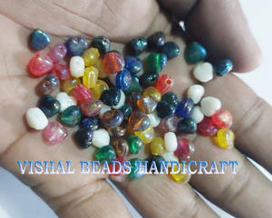 Nouvel arrivage de perles cœur en verre de Murano 17mm à facettes en cristal lâche perles cœur de Valentine fabrication de bijoux pour filles taille 8mm - Product Image 3