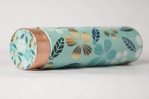 ฝาขวดน้ำทองแดงแท้พิมพ์ลายงานศิลป์คุณภาพพรีเมียม งานแฮนด์เมด ความจุขนาดใหญ่ เป็นมิตรกับสิ่งแวดล้อม เหมาะสำหรับโปรโมทแบรนด์ ราคาประหยัด - Product Image 6