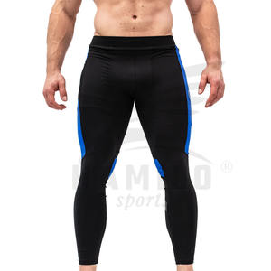 Leggings de fitness d'entraînement de gymnastique de conception personnalisée de qualité supérieure Leggings de fitness taille haute respirants pour hommes - Product Image 1