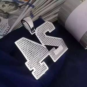 เครื่องประดับเพชรโมอิสยอดนิยม925เงินแท้จี้เพชรแบบกำหนดเองจี้ฮิปฮอปไอซ์เอาท์สำหรับสร้อยคอ - Product Image 3