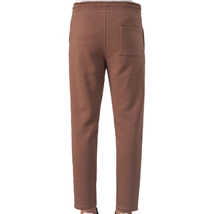 Wholesale Custom Lightweight Men's Casual Breathable Eco-Friendly Fleece Straight Leg Sweatpants Double Waist - Product Image 2