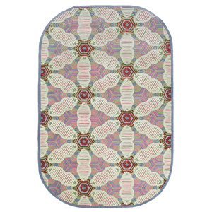Jaipur Wunderkammer Beige <b>Brown</b> Hand Tufted <b>Wool</b> Viscose Rug Geometric Abstract for Home Hallway Rectangle Model-Top-9057 - Product Image 1