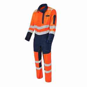 Overol de Seguridad Reflectante, Impermeable y Transpirable al por Mayor, Kit de Protección Personal Completo para Uniformes de Trabajo de Construcción, Protección Química - Product Image 4