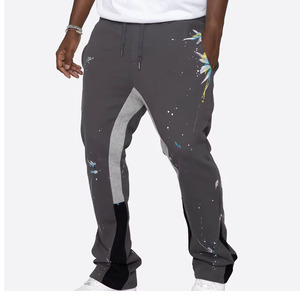 Pantalones de Campana para Hombre, Estilo Retro Moderno con Abertura Ancha en las Piernas para un Estilo Urbano Informal - Product Image 6