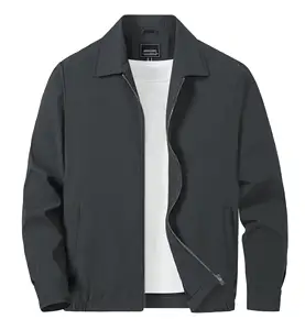 <span class=keywords><strong>Giacca</strong></span> Antivento da Pesca con Colletto per Uomo, <span class=keywords><strong>Giacca</strong></span> Tattica Sportiva Leggera, <span class=keywords><strong>Giacca</strong></span> Bomber Resistente all'Acqua - Product Image 1