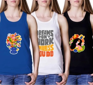 2025-26 logo imprimé personnalisé fille vêtements de sport Gym débardeurs Singlet vêtements d'été femmes athlétique entraînement fabricant Expazna débardeur - Product Image 2