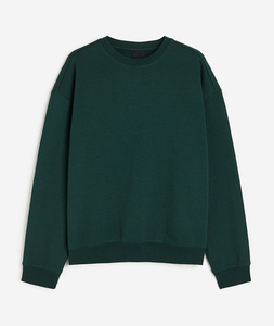Sudadera de cuello redondo con logotipo personalizado para hombre, tejido de estilo callejero diario con ajuste informal, diseño de marca OEM - Product Image 6