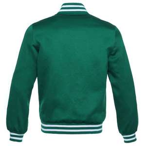 Fabricante de Chaquetas Bomber OEM/ODM, Chaqueta de Invierno con Cuello Alto, Logotipo Frontal en Lona, Estilo Vintage, Suministro al por Mayor, Forro de Nailon de Secado Rápido con Capucha - Product Image 4