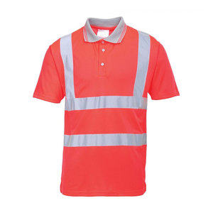 เสื้อเซฟตี้ Hi Viz สีเหลืองฟลูออเรสเซนต์ชุดยูนิฟอร์มแขนยาวผ้าโพลีเอสเตอร์สามารถมองเห็นได้ทุกสภาพอากาศ - Product Image 6