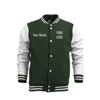 Veste bomber de baseball d'hiver personnalisée pour homme Sport-Tek, col montant, écologique, imperméable, respirante, style streetwear