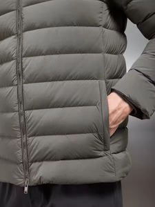 Chaqueta acolchada de invierno Hip Hop personalizable, estilo informal grueso, de talla grande, de poliéster, para exteriores, de alta calidad - Product Image 6