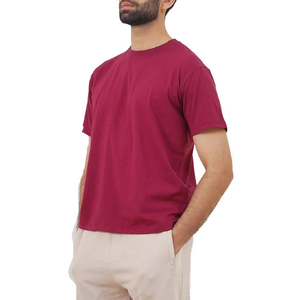 T-shirts unisexes légers et écologiques à col ras du cou, coupe ajustée, 100 % coton, respirants, anti-boulochage, séchage rapide pour l'été - Product Image 1