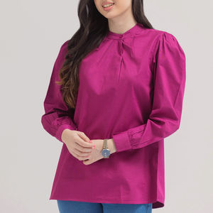 Camisas Casuales de Algodón con Logotipo Personalizado para Hombre 2021, Camisas de Manga Larga de Alta Calidad, Transpirables, con Cuello Alto, Lavado Dobby, Nueva Colección de Primavera - Product Image 4