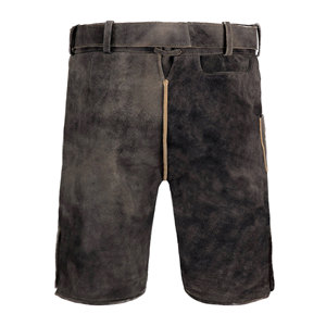 Customized Bavarian Lederhosen <b>Men</b> Cowhide Suede <b>Leather</b> <b>Shorts</b> High Street Authentic Weaving Vintage Decoration Boys' Version - Product Image 6