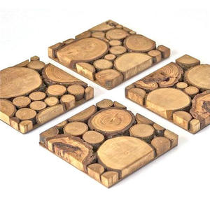 Posavasos de madera para decoración del hogar, posavasos de madera para hoteles, restaurantes, gran oferta, hecho en la India - Product Image 5