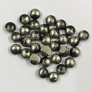 Listo para enviar 100% Natural 4mm Calcopirita Cabujón redondo Proveedor de piedras preciosas sueltas semipreciosas de alta calidad para joyería fina - Product Image 2