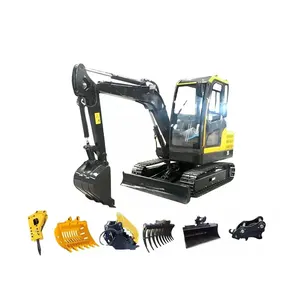 The manufacturer sells crawler excavator with accessories at a low price
