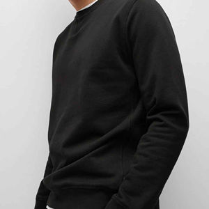 Custom Design Embroidered <b>Men's</b> Winter Sweatshirt-100% Cotton <b>Fleece</b> Quick Dry & Breathable Pullover - Product Image 5