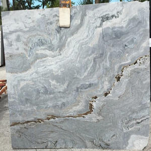 Dalle de marbre bleu ciel poli, grande taille, pierre naturelle, revêtement de sol et panneau mural moderne, écologique, pour villa, salle à manger, grand entrée - Product Image 5