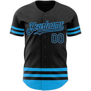 Maillot de baseball de qualité supérieure pour hommes Maillot de baseball imprimé de logo personnalisé Sports de plein air Maillot de baseball de style unique - Product Image 2