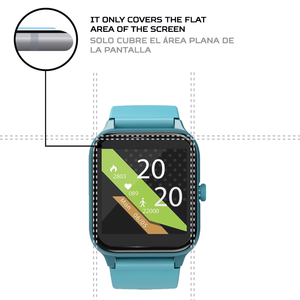 อุปกรณ์ป้องกันหน้าจอนาฬิกาอัจฉริยะป้องกันการกระแทกสำหรับ Blackview R3 Pro เพิ่มความทนทานและคุณสมบัติป้องกันการกระแทก - Product Image 4