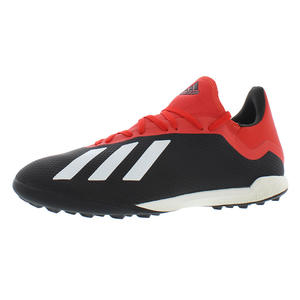 Adidas X 18.3 Turf <b>Mens</b> <b>Shoes</b> Color: Black/Off White/Active <b>Red</b> 100% Authentic - Product Image 1