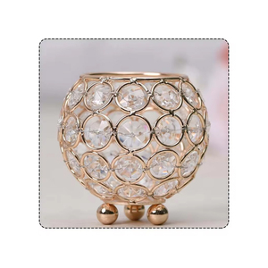 Latest Collection Top Quality Candle Crystal Bowl With Diamond at Competitive Price - Product Image 4