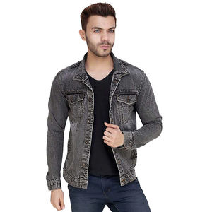 Vente en gros de qualité supérieure Nouveau style de veste pour hommes de haute qualité Street Casual Jeans Jacket à vendre - Product Image 6