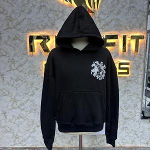 Sweat à capuche zippé avec logo personnalisé le plus demandé Puff Printed fabriqué en usine prix bon marché sweats à capuche pour hommes vente à chaud - Product Image 1