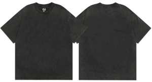 Camisetas de hombre en blanco de algodón 100% de alta calidad, camiseta personalizada con serigrafía transpirable ecológica de ajuste Regular de peso pesado - Product Image 6