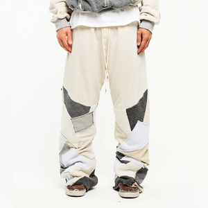 Custom Manufacturing Baggy Trousers Flare Style Unisex Baggy Pants Causal Wear OEM Printing Joggers Elastic Waist Baggy Trousers - Product Image 5