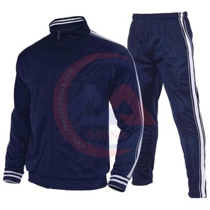 Wholesale Autumn Winter 2 Piece Set Track Suits 100% Polyester Mens Jogging Suit Custom Logo <b>Tracksuit</b> for Men - Product Image 1